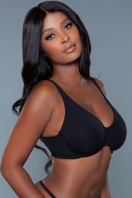 2216 Veronica Bra (Color: black, size: G)