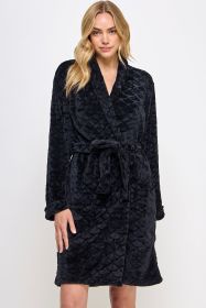 2490 Ariel Robe (Color: black, size: S/M)