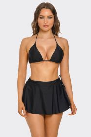 2538 Millie Bikini Set (Color: black, size: L)