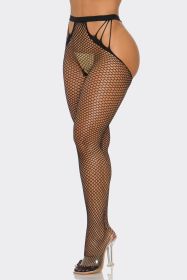 2692 What A Catch Tights (Color: black, size: OS)