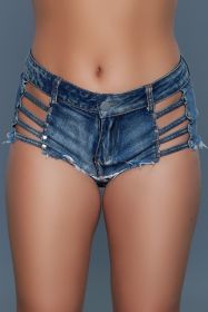 J32 Lookin' For Love Shorts (Color: Blue, size: S)