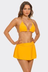 2538 Millie Bikini Set (Color: Yellow, size: 1X)